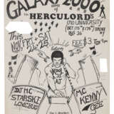 THREE FLYERS FOR DJ KOOL HERC AND THE HERCULORDS AT GALAXY 2000 AND RELATED EPHEMERA - фото 2