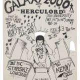 THREE FLYERS FOR DJ KOOL HERC AND THE HERCULORDS AT GALAXY 2000 AND RELATED EPHEMERA - фото 3