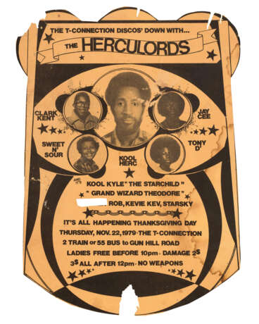 FIVE 1979-1985 HERCULORDS FLYERS BY VARIOUS ARTISTS - фото 2