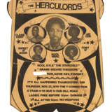 FIVE 1979-1985 HERCULORDS FLYERS BY VARIOUS ARTISTS - photo 2