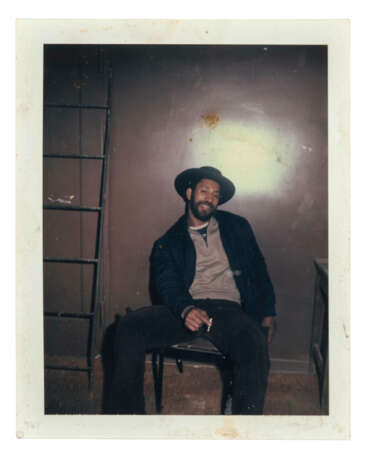 A GROUP OF FOUR POLAROID PORTRAITS OF KOOL HERC: ECSTASY GARAGE, BRONX, NY; EMMA'S PLACE, GUNHILL ROAD AND 211TH STREET, BRONX, NY; THE RAILROAD CLUB, BETWEEN WEBSTER AND DECATUR, BRONX, NY; AND THE HALLWAY UPSTAIRS AT T-CONNECTION, BRONX, NY - photo 8