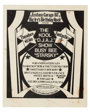 SIXTEEN FLYERS FOR THE ECSTASY GARAGE DISCO - photo 3