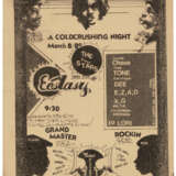 SIX 1980 HIP HOP FLYERS FEATURING THE T-CONNECTION, ECSTASY GARAGE, STARDUST ROOM AND MORE. - photo 4