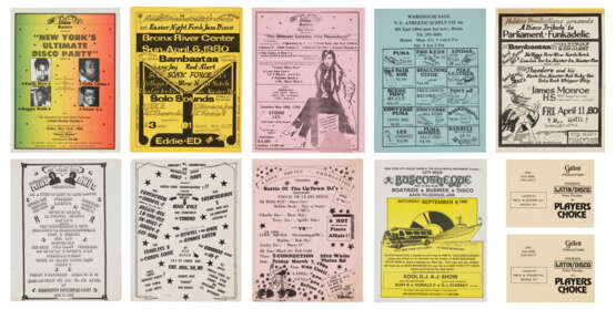 A COLLECTION OF FLYERS AND RELATED EPHEMERA, INCLUDING T-CONNECTION AND OTHER VENUES - photo 1