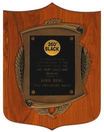 360 BLACK INNOVATORS AWARD PRESENTED TO DJ KOOL HERC - photo 1
