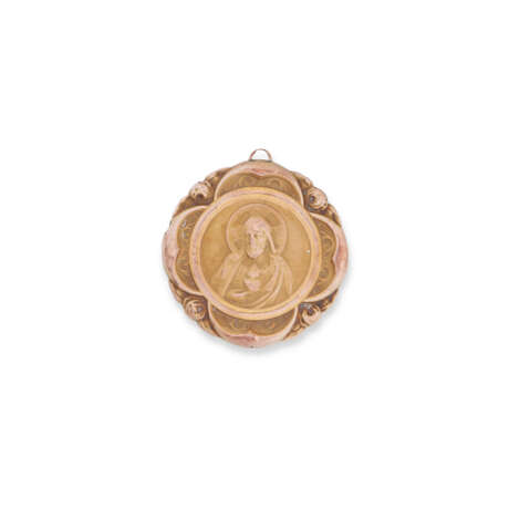 A GOLD SAINT CHRISTOPHER MEDAL - фото 2