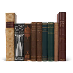 Group of Melville editions and related Melvilliana