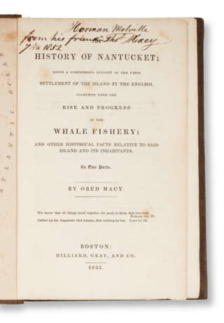 Obed Macy's History of Nantucket - фото 1
