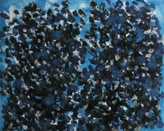 “Room 2 blue” Canvas Oil paint 398 2017 - photo 1