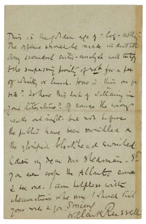 To E. C. Stedman on the republicaion of Melville's works - photo 2