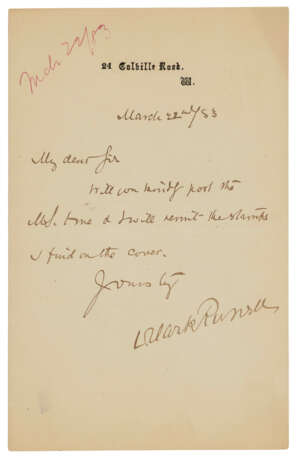 To E. C. Stedman on the republicaion of Melville's works - photo 3