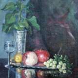 Натюрморт с отражением Canvas on the subframe Oil on canvas 20th Century Realism натюрморт с лимоном Azerbaijan 2002 - photo 1