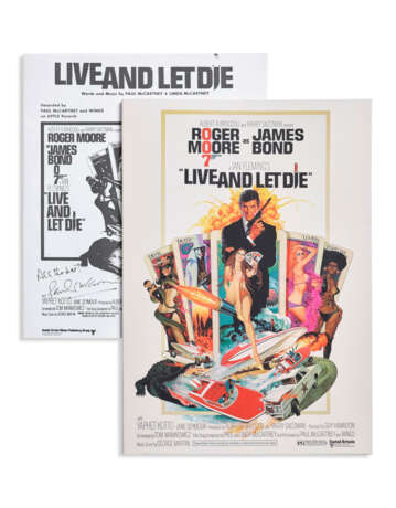 LIVE AND LET DIE (1973) - Foto 1