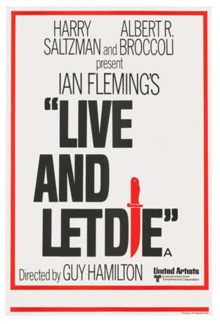 LIVE AND LET DIE (1973) - фото 1
