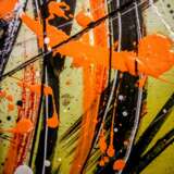 ПЕСНЯ КОЛОРАДСКОГО ЖУКА акрил на мдф Acrylfarbe Abstrakte Kunst символическая композиция Russland 2022 - Foto 3