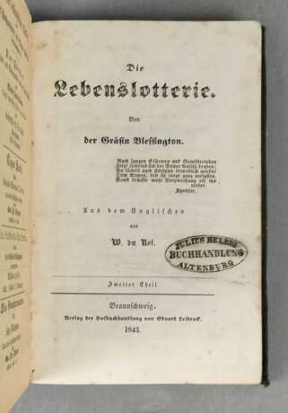 Die Lebenslotterie ... Braunschweig 1843 - photo 1