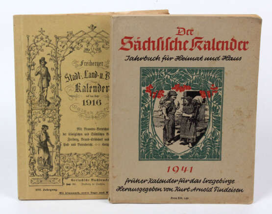 2 Kalender Sachsen 1916 und 1941 - фото 1