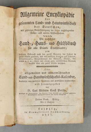 Encyklopädie Land- und Hauswirthschaft 1827 - фото 1