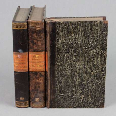 3 Bände Naturgeschichte 1835/37 - Foto 1
