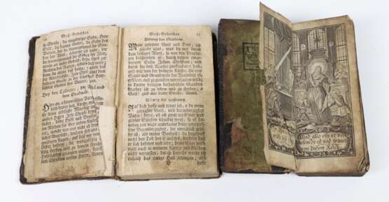 2 Gebetsbücher Nürnberg 1736 u.a. - фото 1