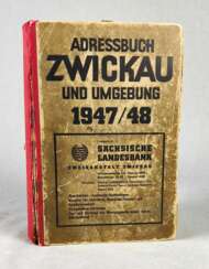 Adressbuch Zwickau und Umgebung 1947/48