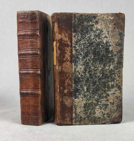 2 Bände Allgemeines Lesebuch 1830 - Foto 1