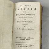 2 Bände Allgemeines Lesebuch 1830 - photo 2