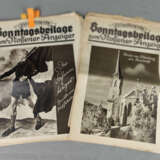 Zeitungsbeilagen Nossen 1937/38 - Foto 1