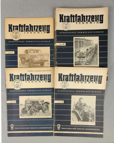 Dutzend KFZ Technik Hefte 1952/52 - photo 1