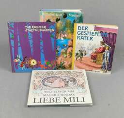 4 illustrierte Märchenbücher