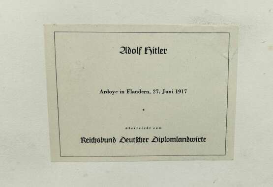 Ardoye in Flandern 27. Juni 1917 - signiert - photo 2
