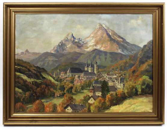 Berchtesgaden mit Watzmann - Koch, Josef - фото 1