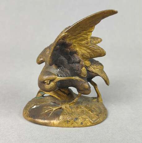 Wiener Bronze Vogelskulptur - Foto 1