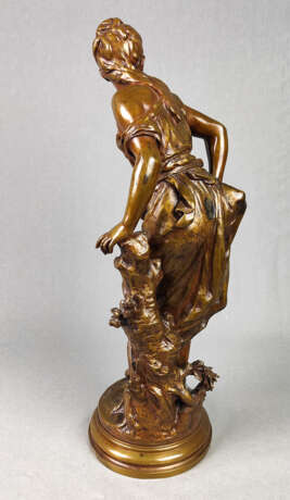 weibliche Bronzeskulptur - Moreau, Mathurin - Foto 3