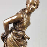 weibliche Bronzeskulptur - Moreau, Mathurin - photo 4