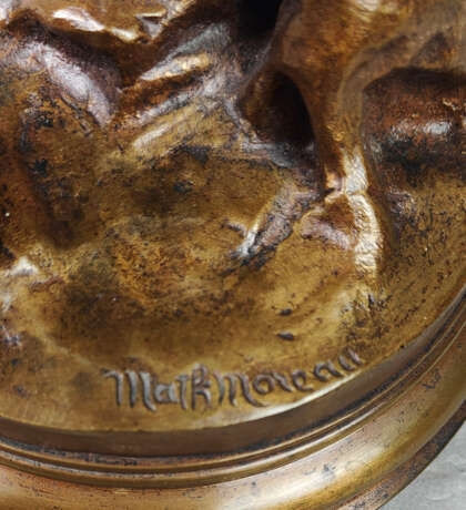 weibliche Bronzeskulptur - Moreau, Mathurin - Foto 5
