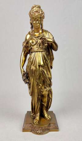 weibliche Bronzeskulptur - de Blézer, Joseph Charles - photo 1