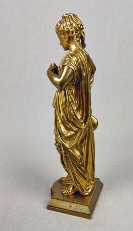 weibliche Bronzeskulptur - de Blézer, Joseph Charles - photo 3