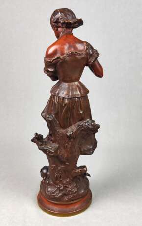 weibliche Bronzeskulptur - Anfrie, Charles - photo 3