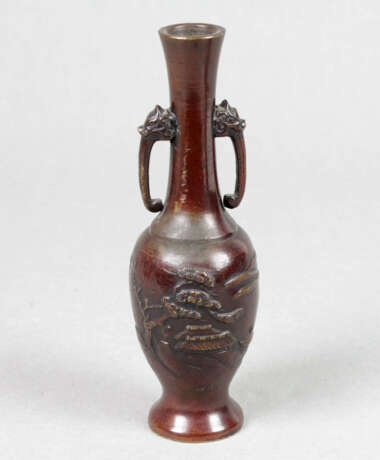 Bronze Vase Japan - Foto 3