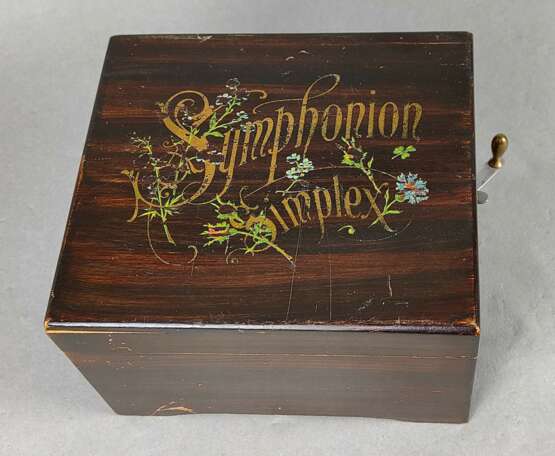 *Symphonion* mit Blechplatten um 1880 - Foto 3