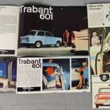 5 Trabant 600 und 601 Prospekte 1950/60er Jahre - photo 2