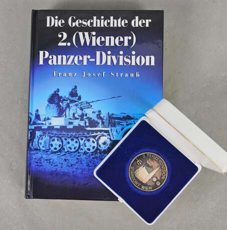 Silber Medaille 2. Panzerdivision u.a. - photo 1