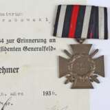 Ehrenkreuz für Frontkämpfer u.a. - фото 2