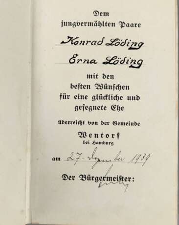 Mein Kampf - Hochzeitsausgabe 1939 - фото 2