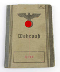 Wehrpass des Heeres Auerbach 1938