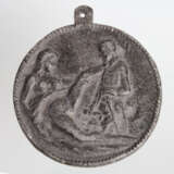 Erotik Zinn Medaille - Foto 1