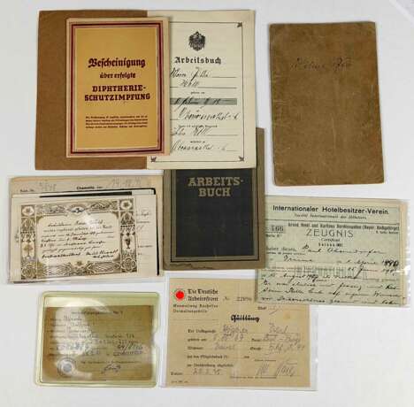 Dokumenten Nachlaß Grüna 1919/49 - photo 1