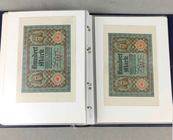 Album Reichsbanknoten u.a. - photo 2