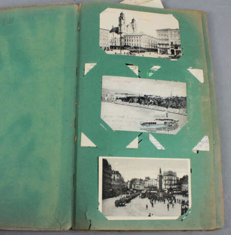 Jugendstil Postkartenalbum 1916/63 - фото 1